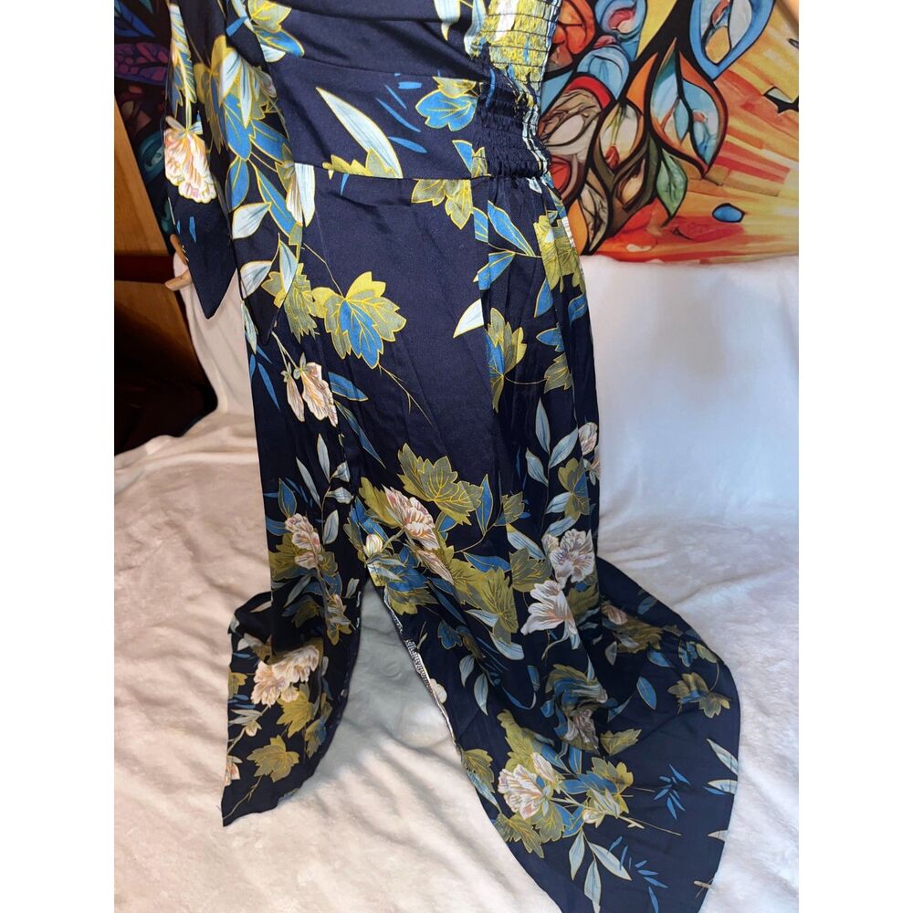 Blue Floral Springtime Dress - Picture 2 of 9